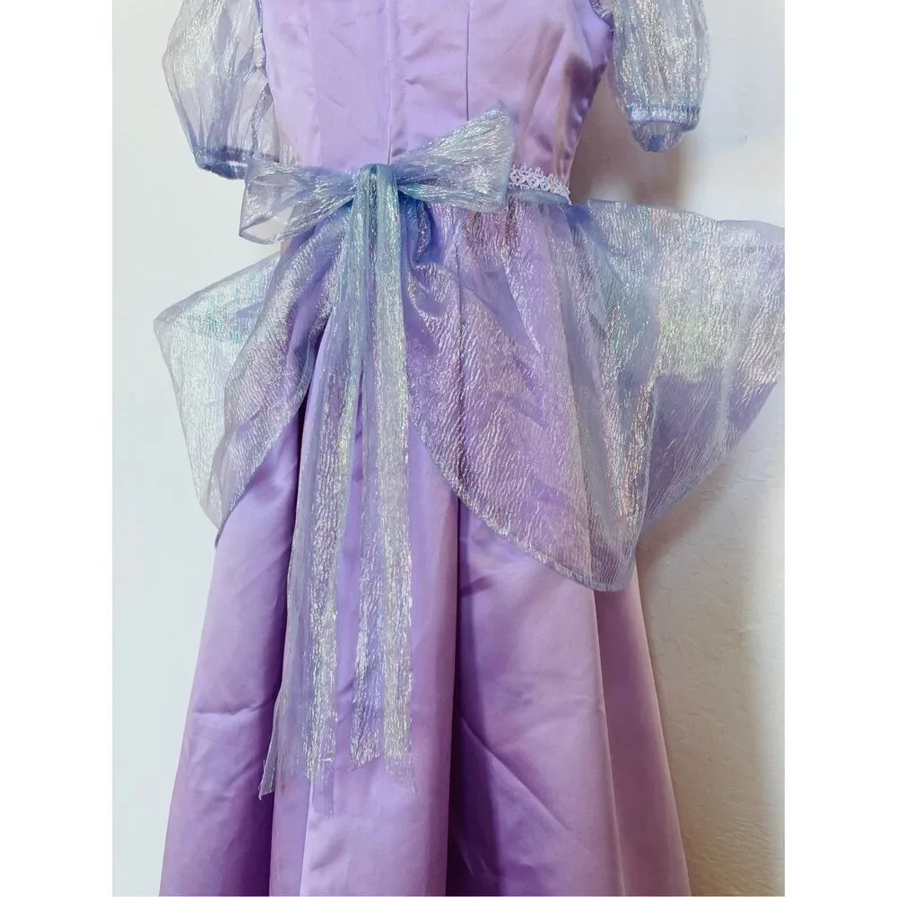 Girls 8/10 Handmade Purple Princess Dress Costume